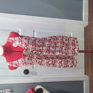 Idyllwind Pink and Purple Floral Top